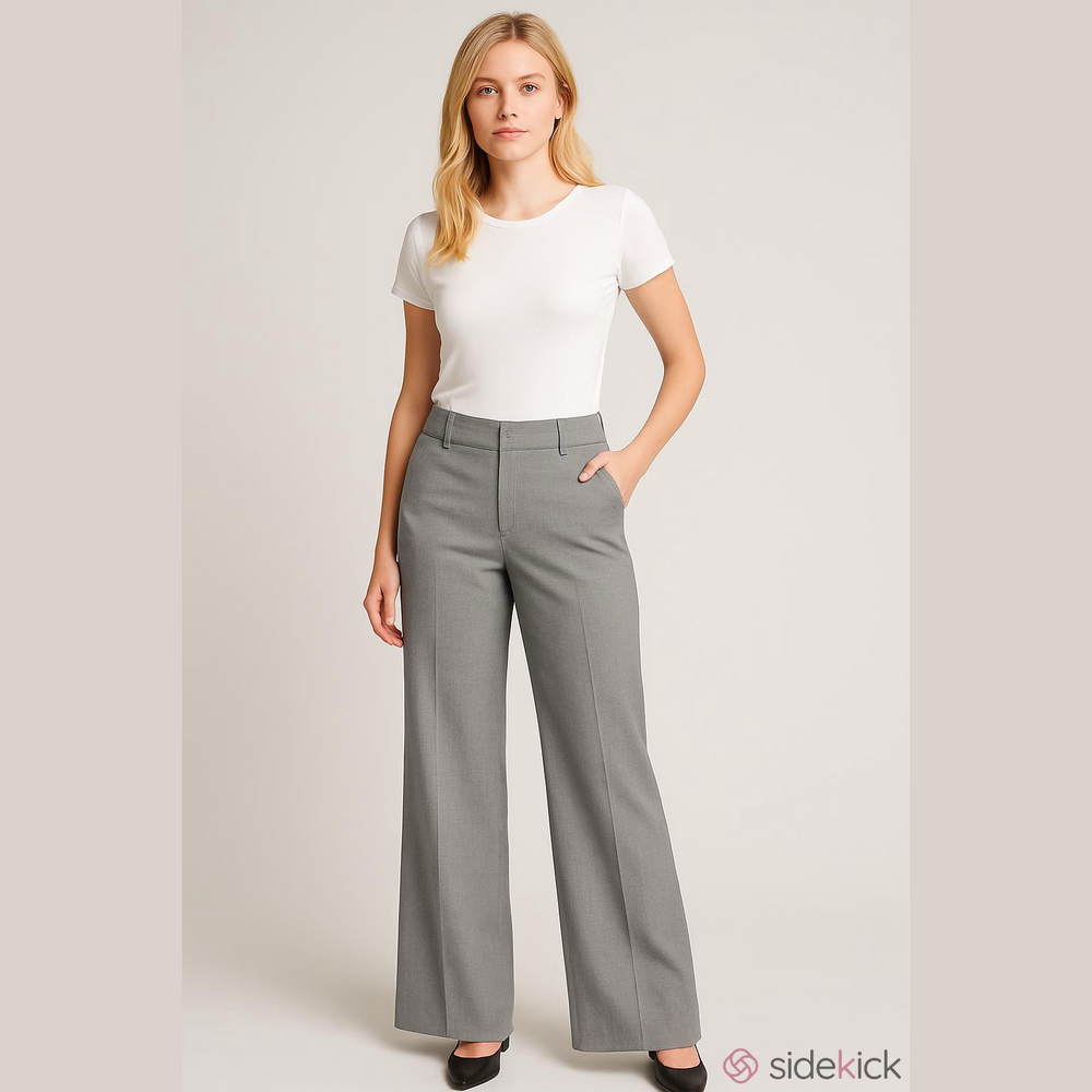 EUC The Limited Gray Drew Fit Pants size 12S